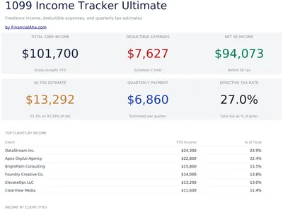 1099 Income Tracker Ultimate preview