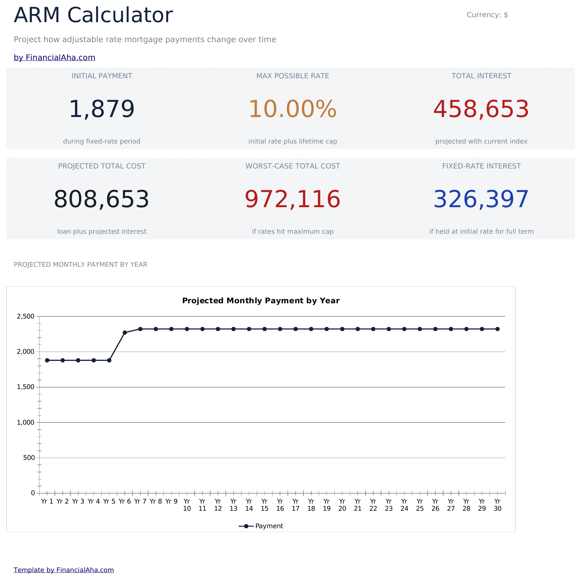 ARM Calculator preview