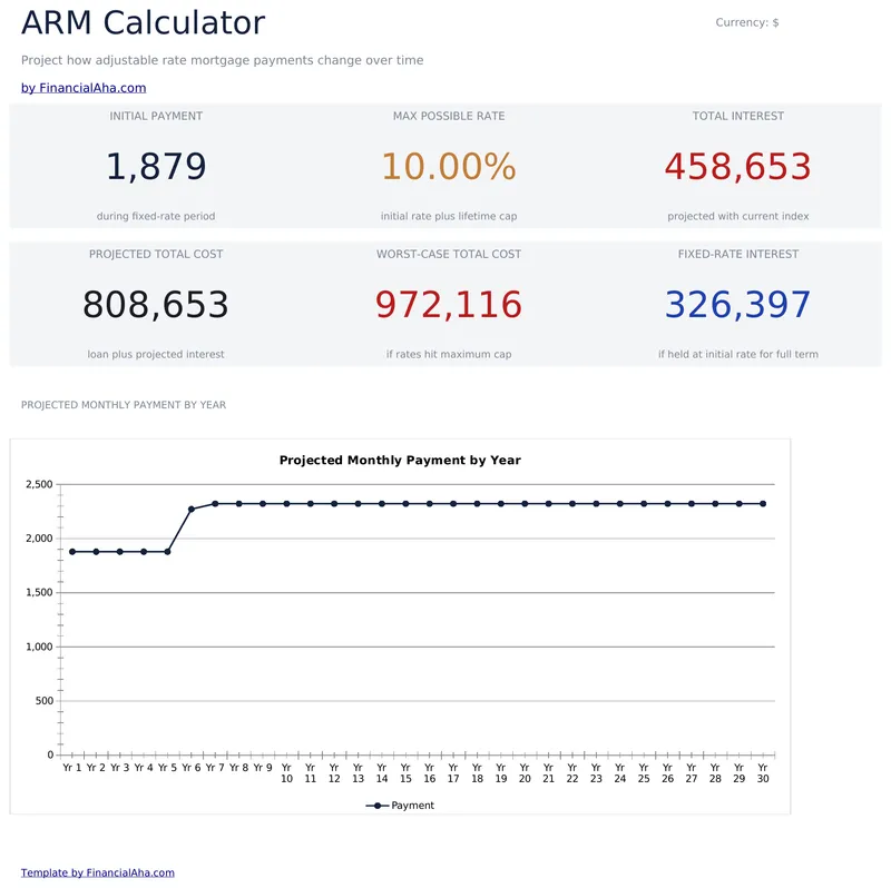 ARM Calculator preview