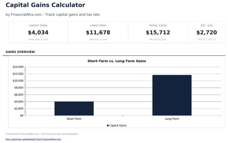 Capital Gains Calculator