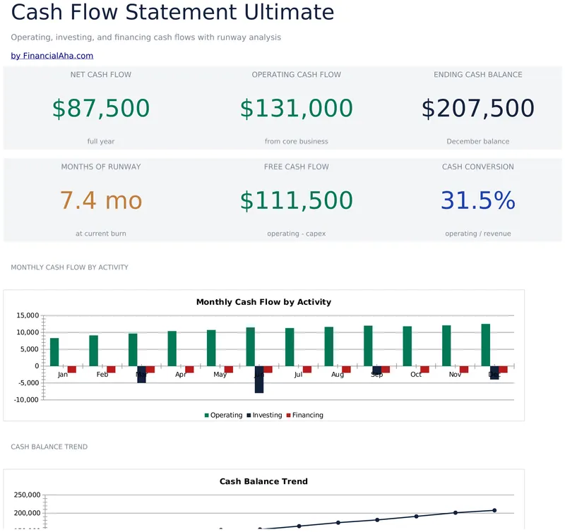 Cash Flow Statement Ultimate preview
