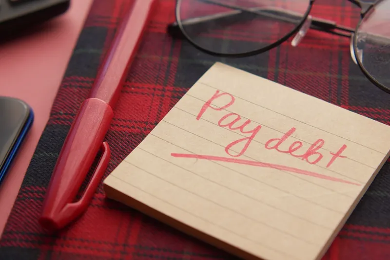 Debt payoff calculation comparing strategies