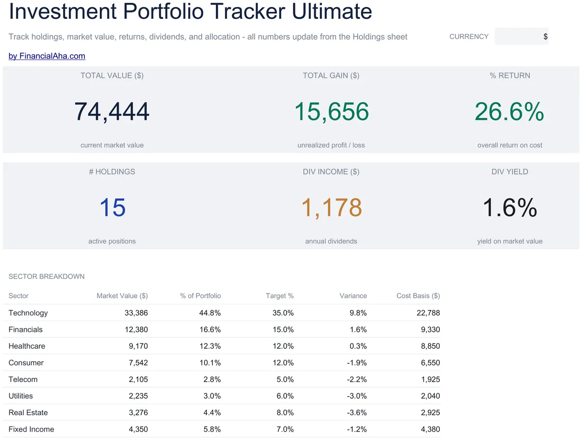 Investment-Portfolio-Tracker Ultimate
