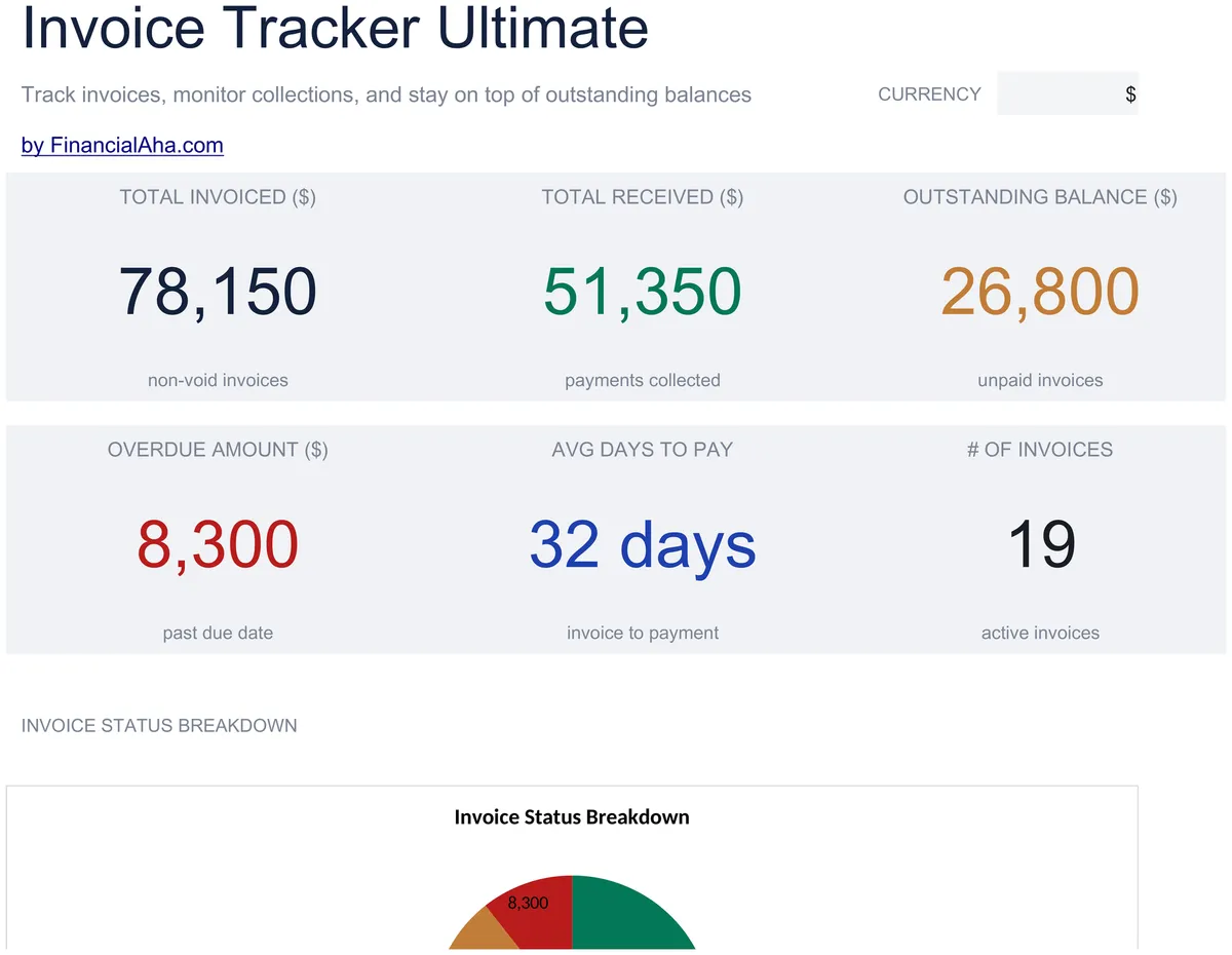 Invoice Tracker Ultimate