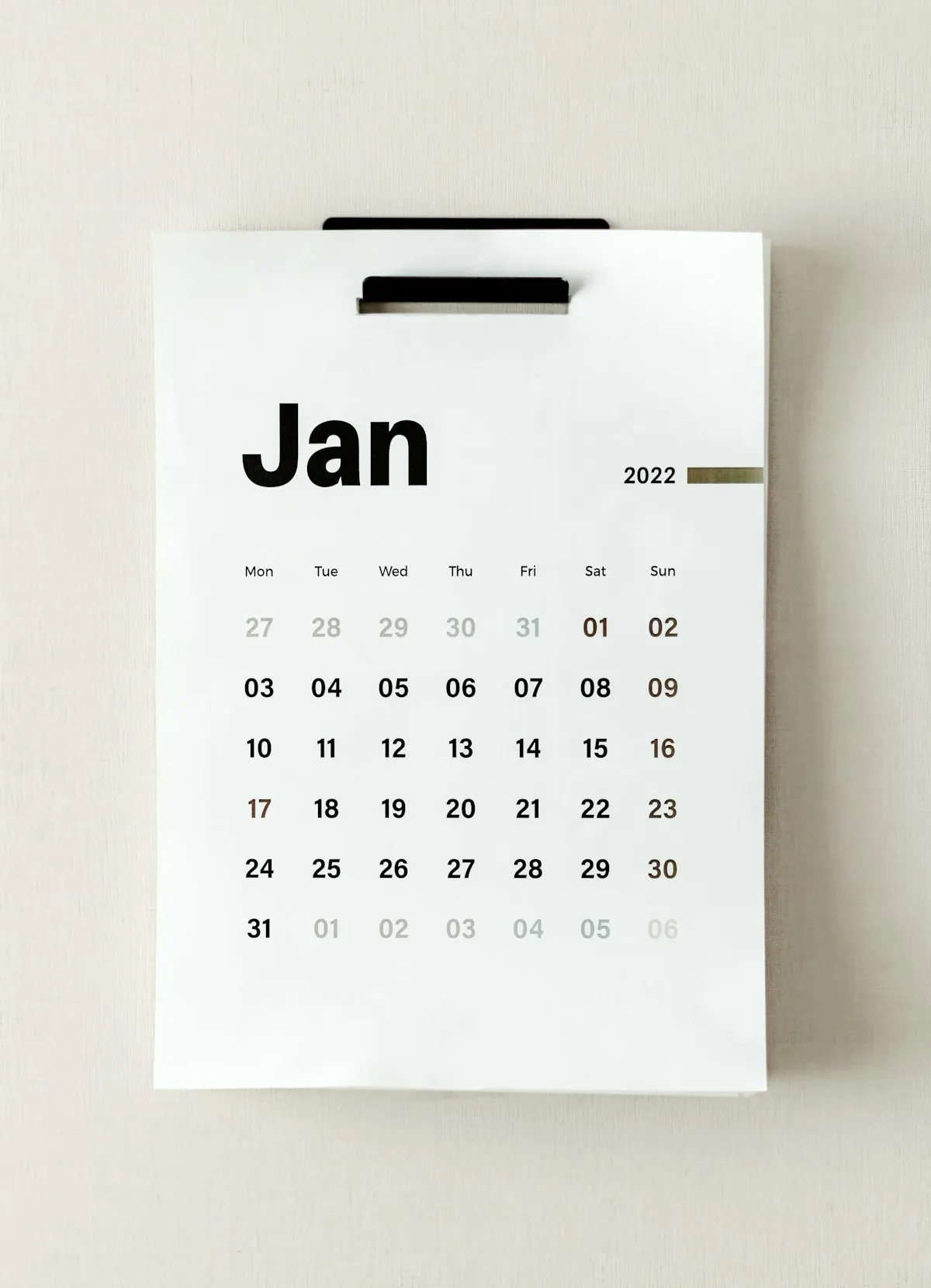 Monthly budget review checklist