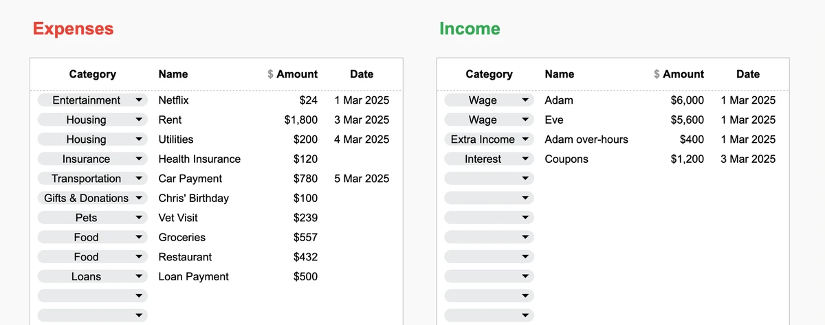 Transaction Tracking