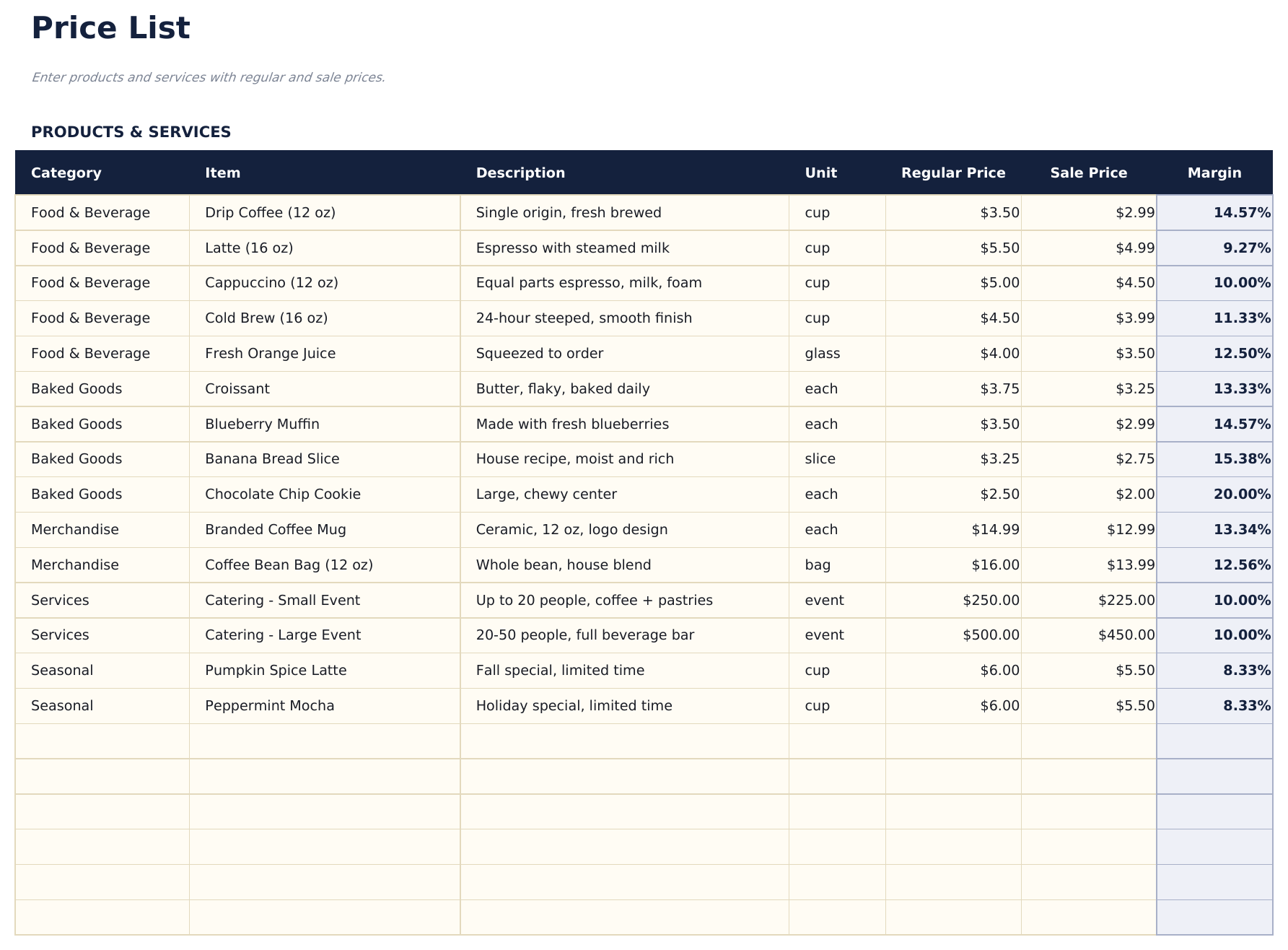 Essentials template preview