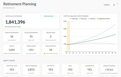 Retirement Planner preview