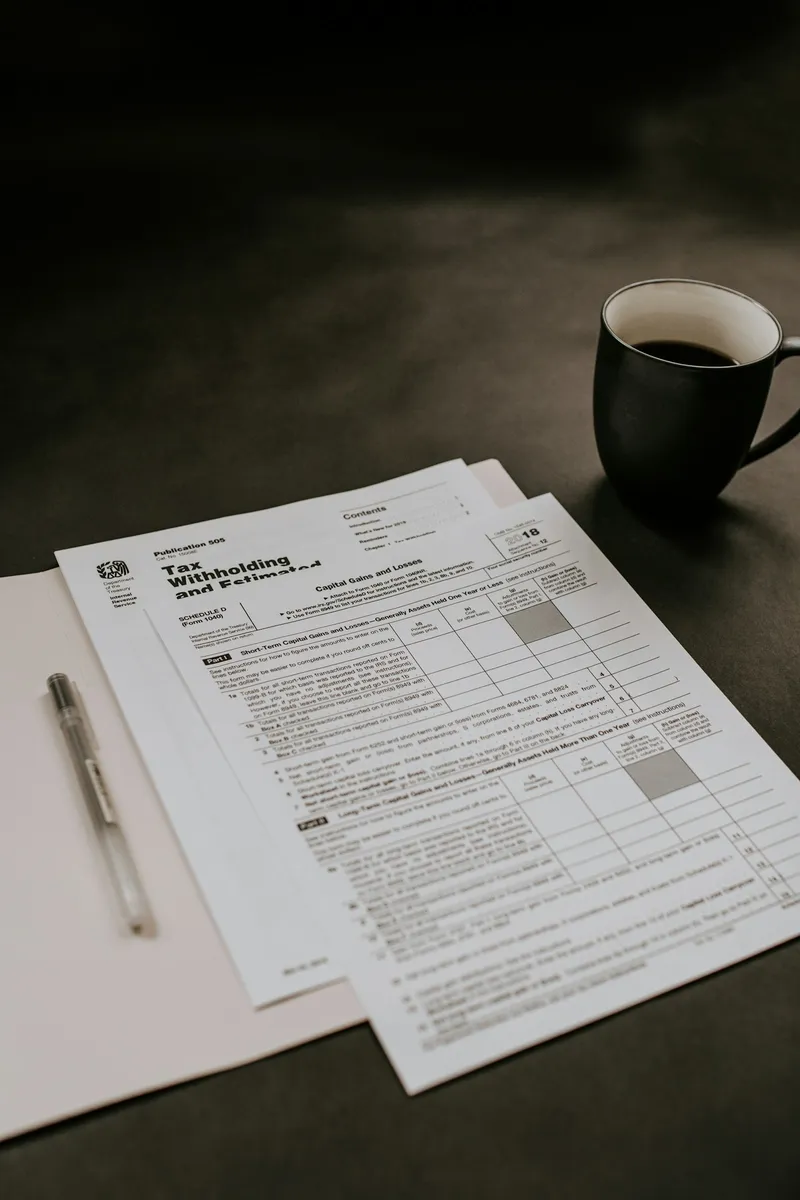 Retirement withdrawal calculator spreadsheet showing year-by-year balance