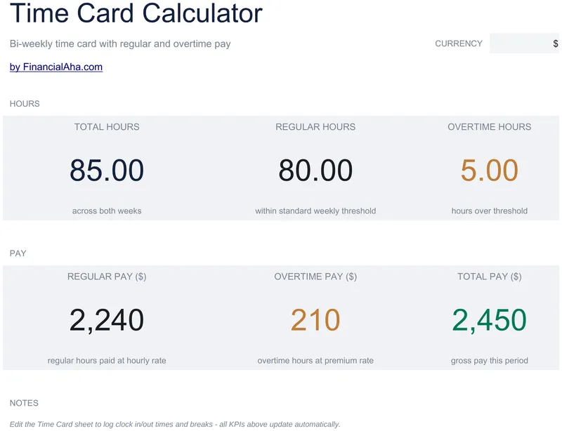 Calculateur de carte de pointage preview